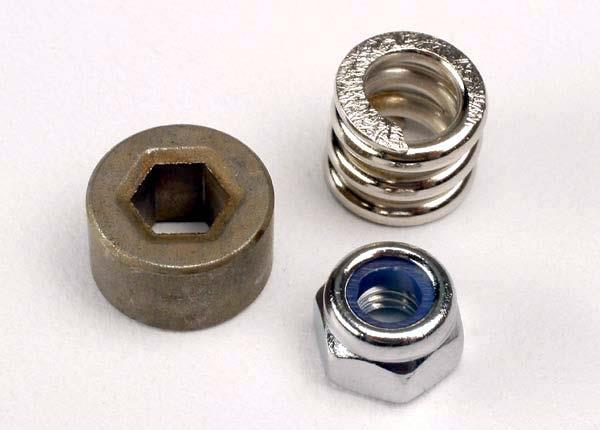 Traxxas Slipper tension spring/ spur gear bushing & locknut