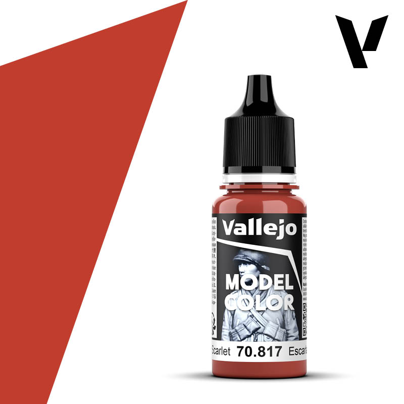 70817 Vallejo Scarlet Model Color 18ml