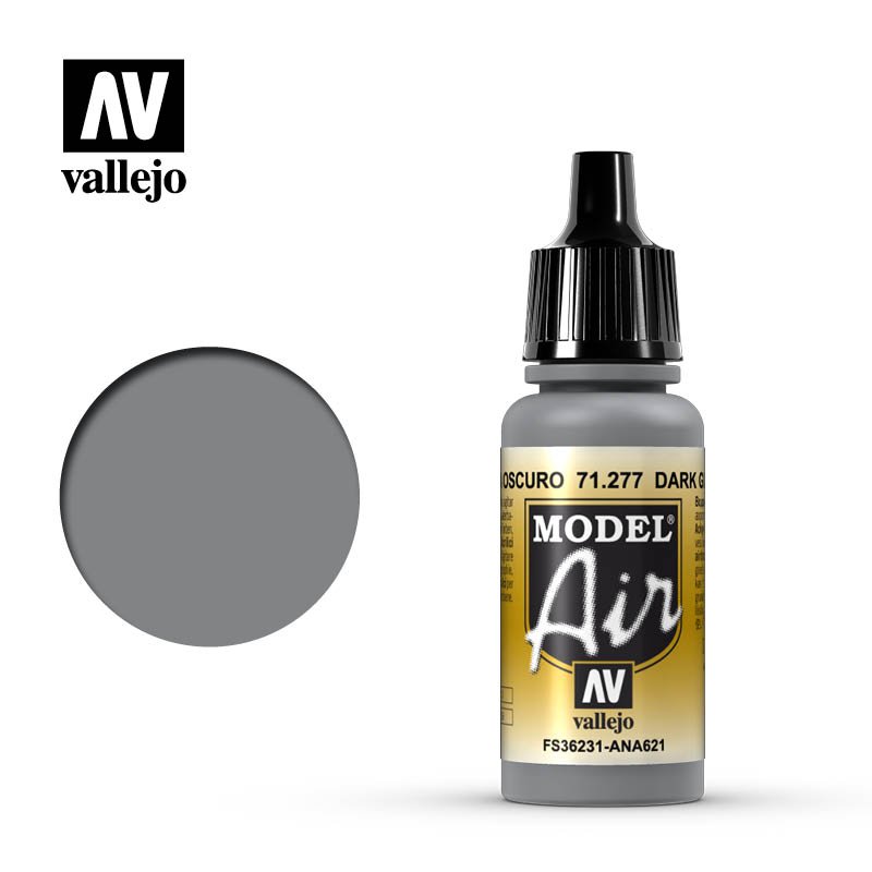 71277 Vallejo Dark Gull Gray Model Air 17ml