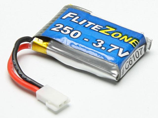 FliteZone LiPo Accu 3.7 Volt 250 mAh 30C
