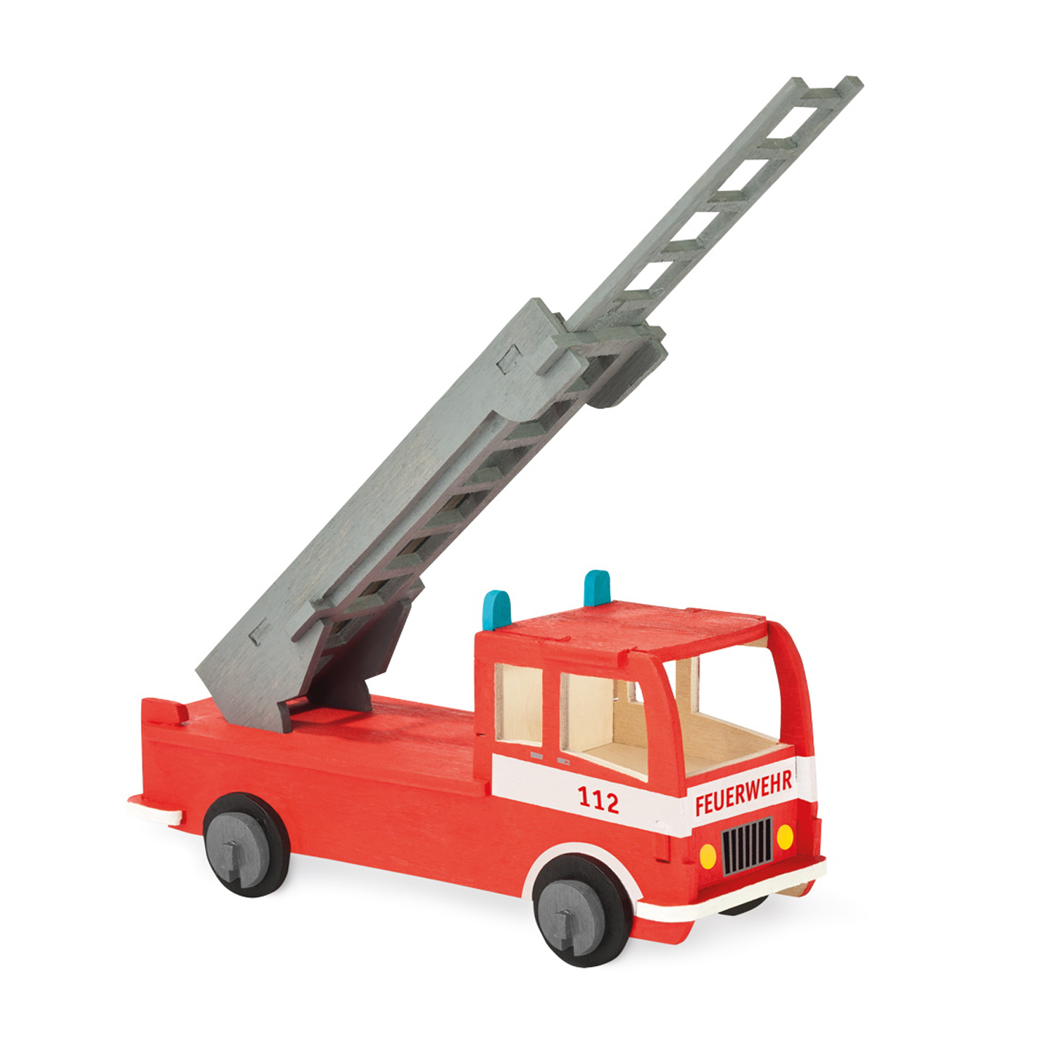 Pebaro Houten Bouwset Brandweerauto