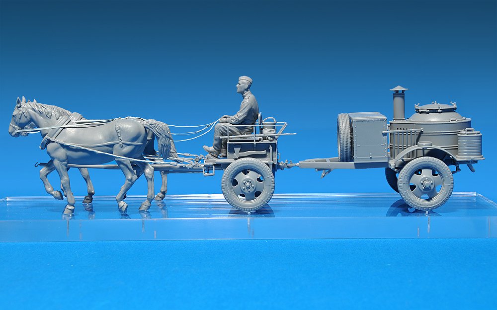 MiniArt Horses Drawn Field Kitchen KP-42 1/35