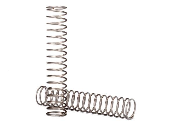 Traxxas Springs, shock, long (natural finish) (GTS) (0.47 rate) (included with TRX-4® Long Arm Lift Kit)