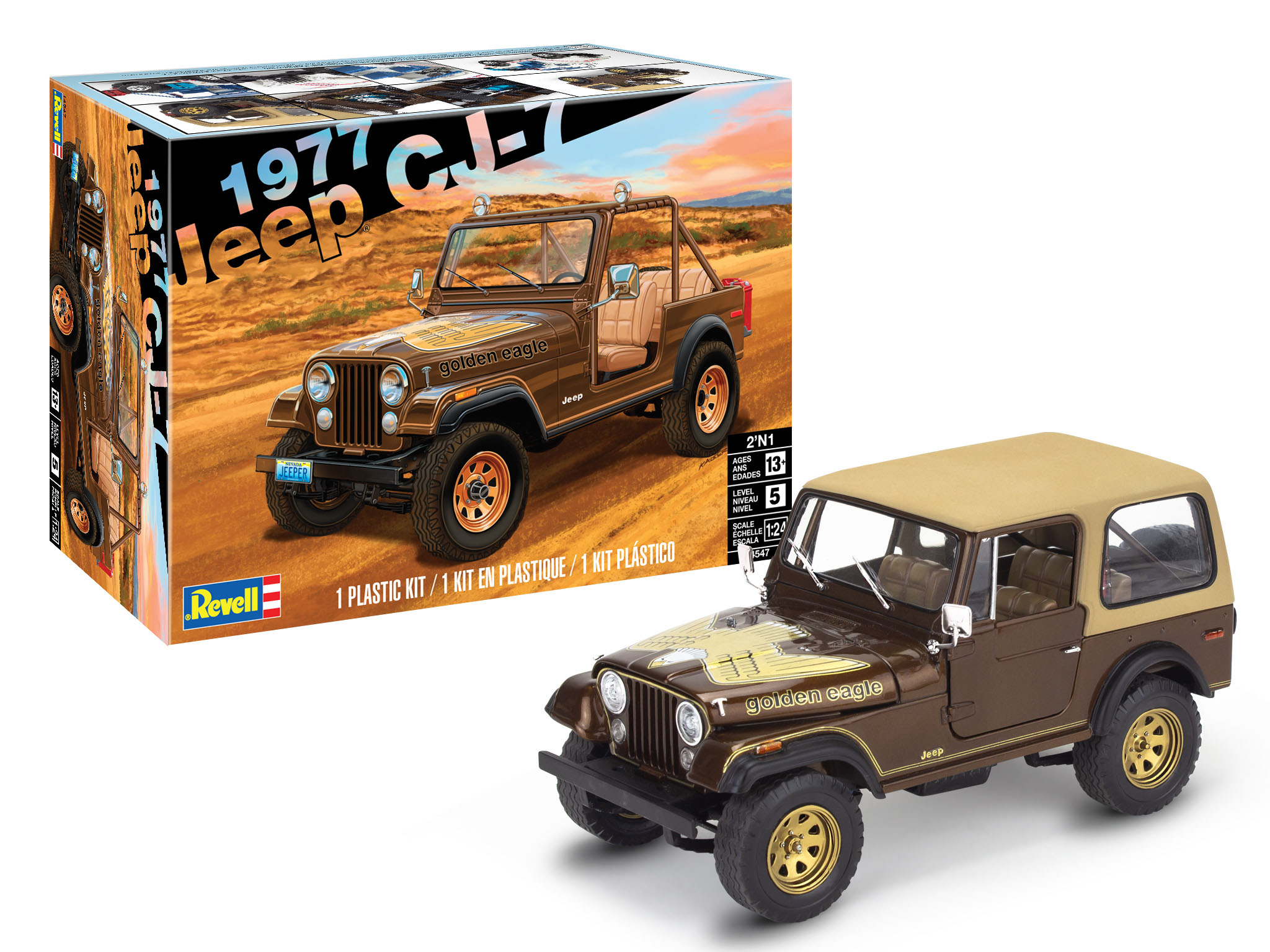 Revell Jeep CJ-7 1/24