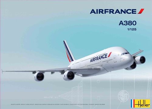 Heller A 380 Airfrance 1/125