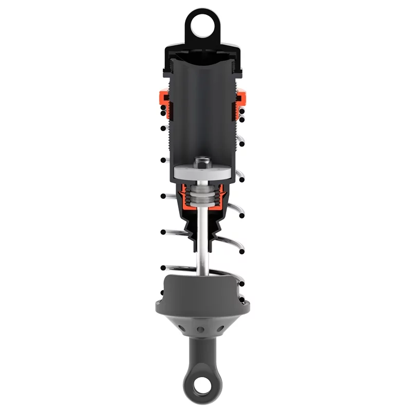 Hobbytech Schokdempers 105mm BIG BORE 16mm + Verenset (H/M/Z) 1/8