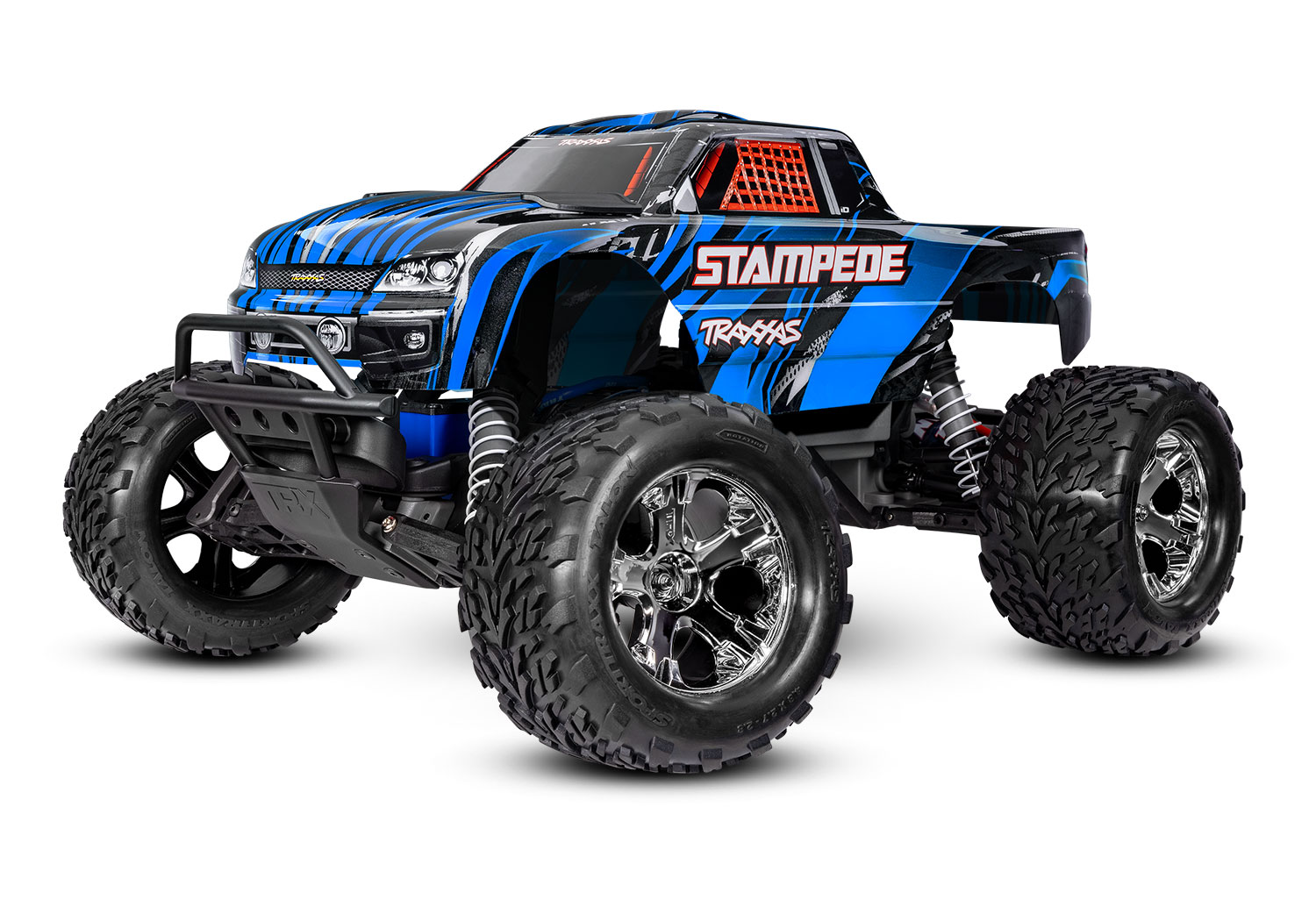Traxxas Stampede HD TQ 2.4GHz RTR 2WD Monster Truck 1/10 Blue