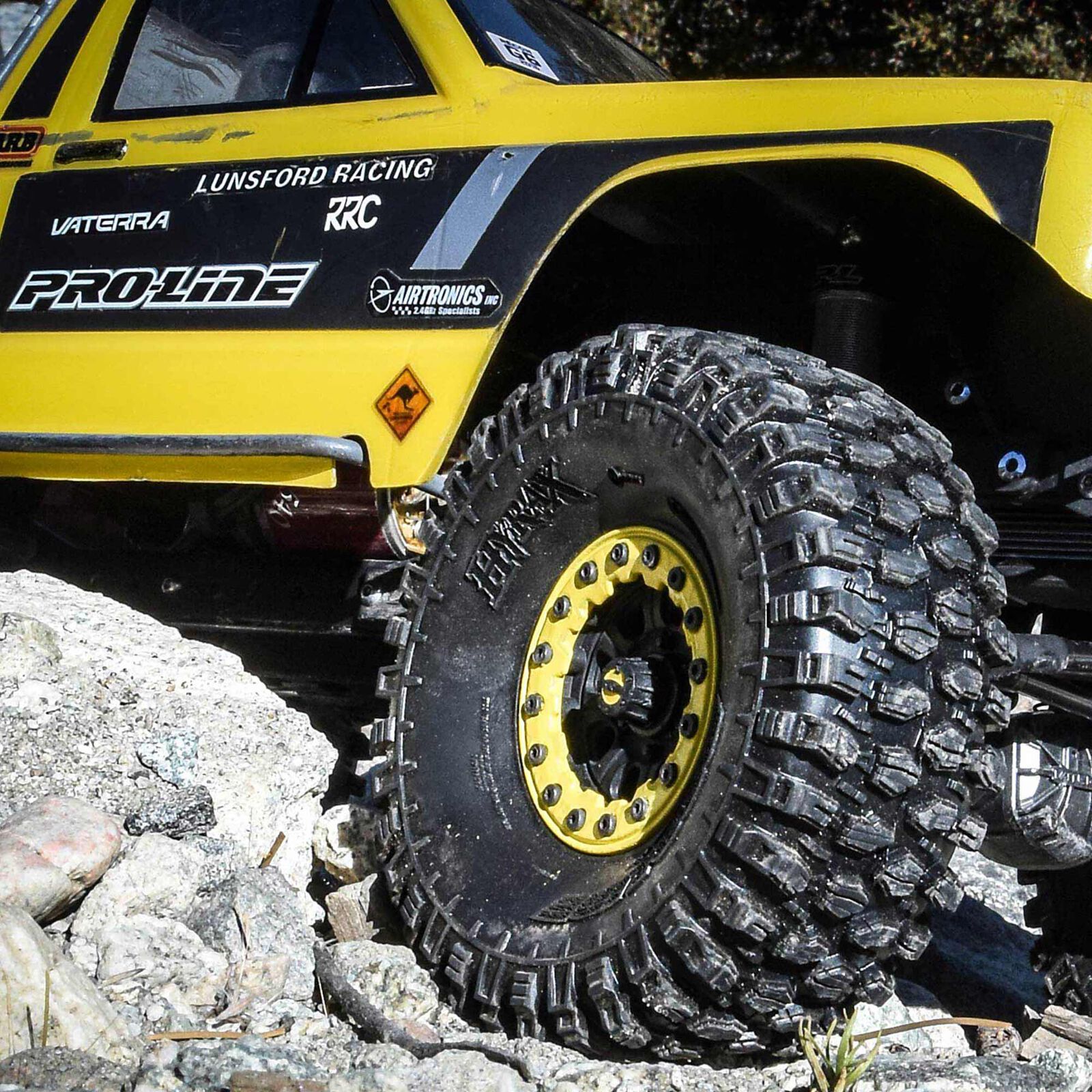 Proline 1/10 Hyrax Predator Front/Rear 1.9" Rock Crawling Tires (2)