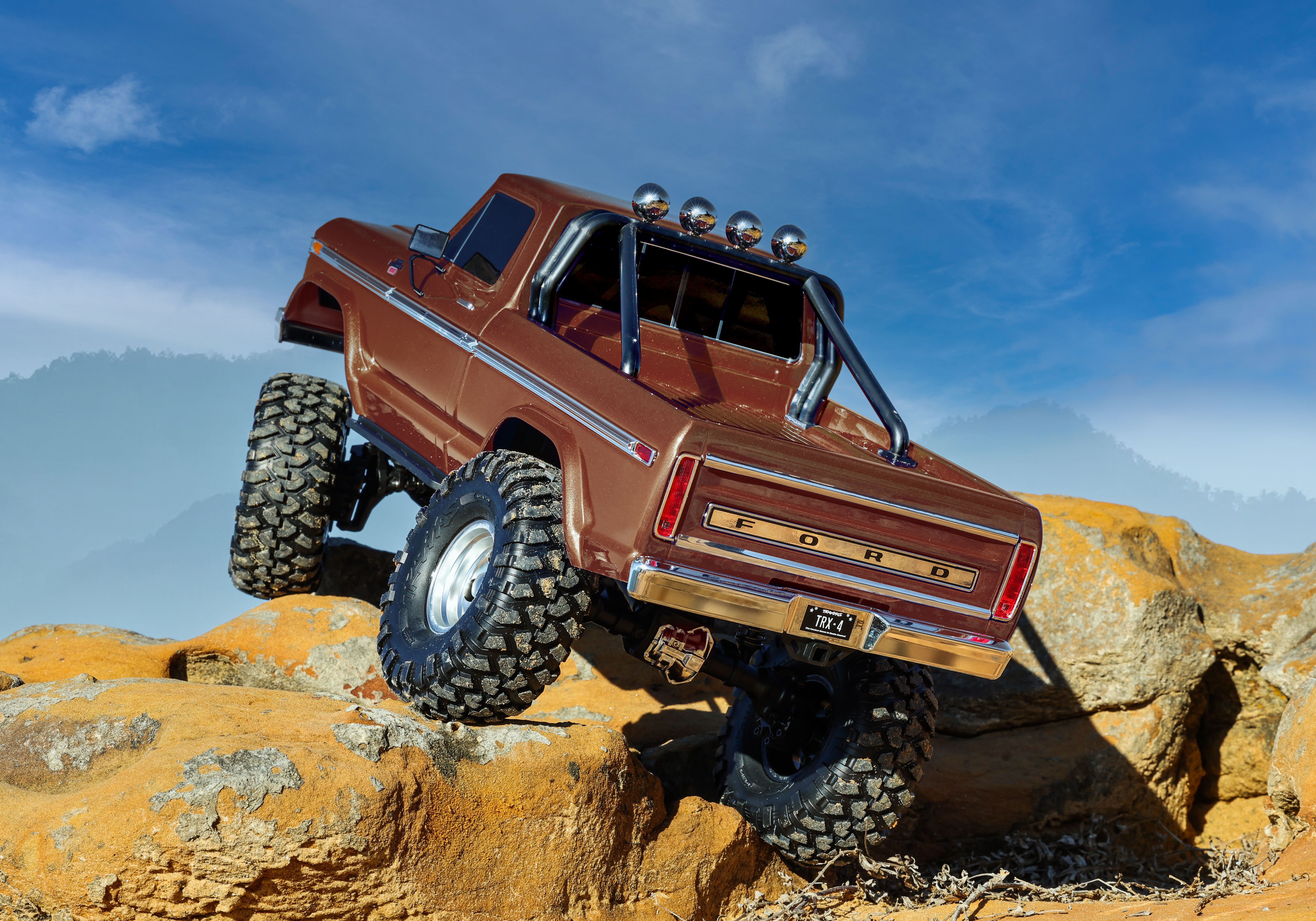 Traxxas TRX-4 Ford Ranger XLT 4WD High Trail Edition Brown 1/10
