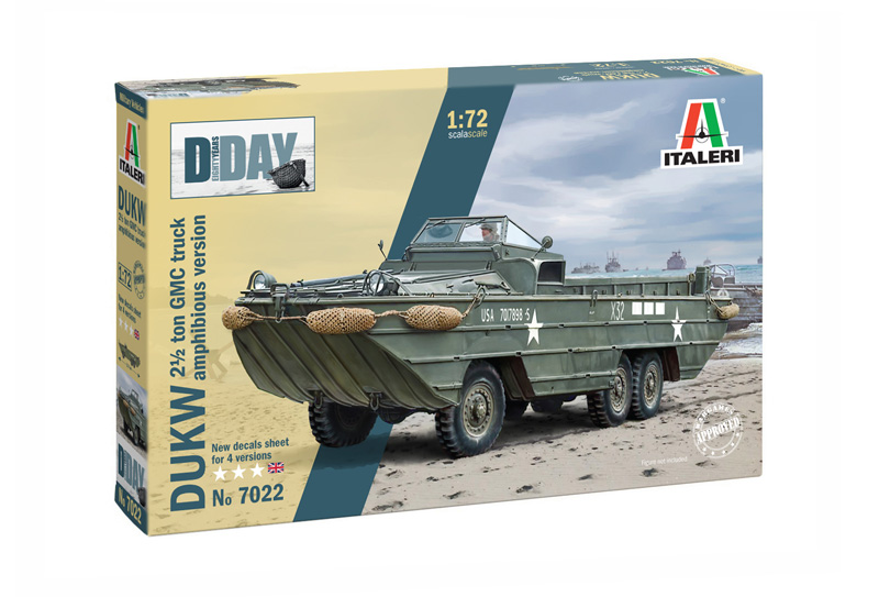 Italeri DUKW 2½ ton GMC truck amphibious version "D-Day 80th Anniversary" 1/72