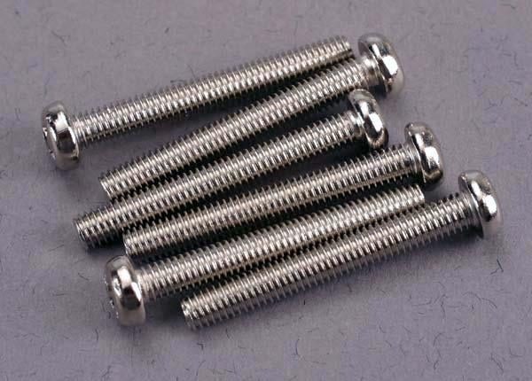 Traxxas Screws 3x23mm roundhead machine (6)