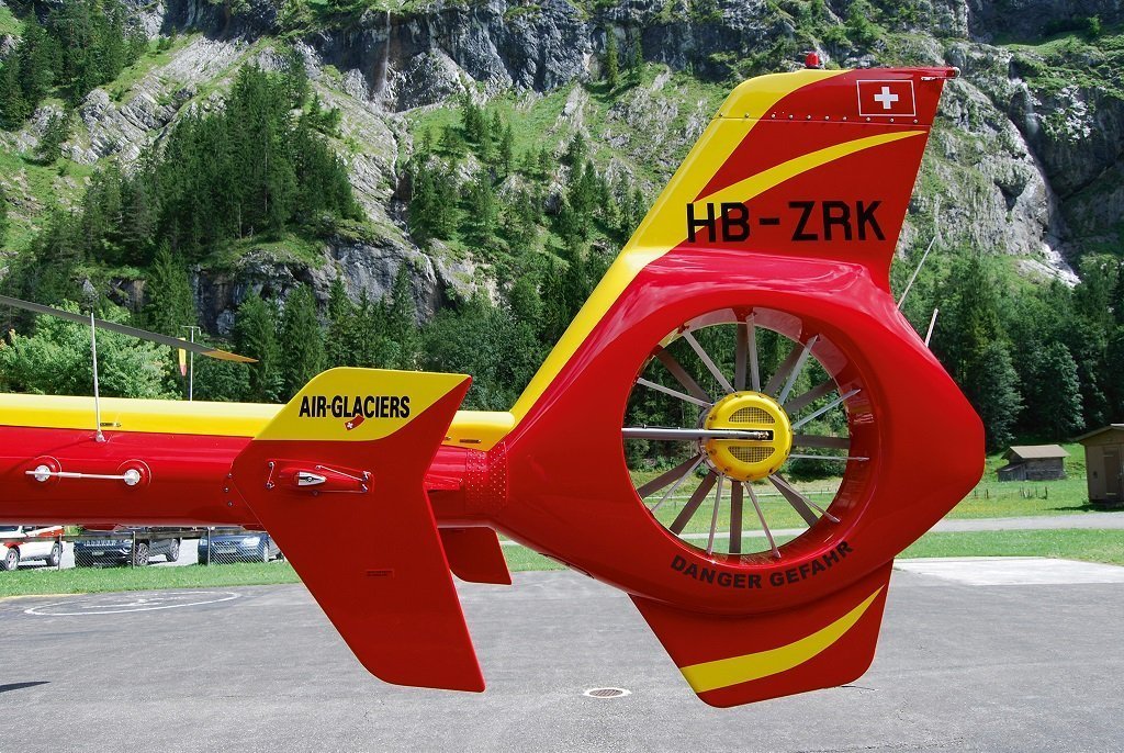 Revell EC135 Air-Glaciers Helicopter 1/72