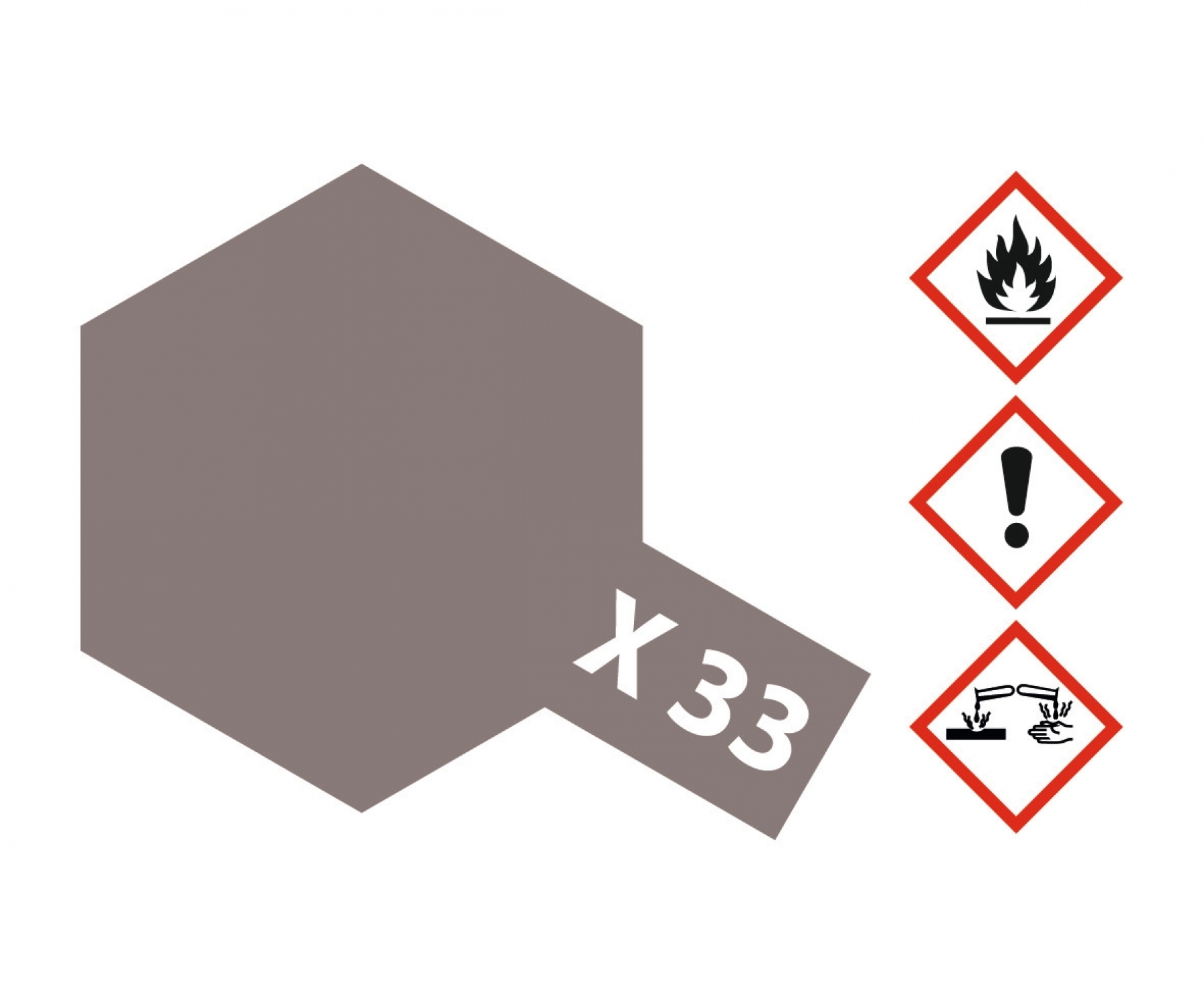 X33 Potje Bronze brillant 23ml Tamiya