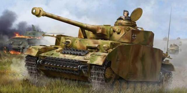 Trumpeter German Pzkpfw IV Ausf.H Medium Tank 1/16