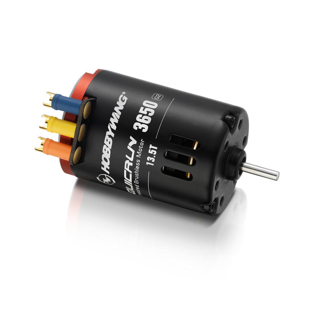 Hobbywing QuicRun 3650SD 25.5T 1520KV Black G2 1/10
