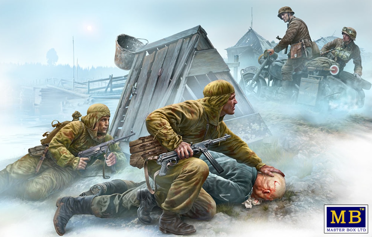 Master Box LTD Crossroad, Eastern Front, WWII era 1/35