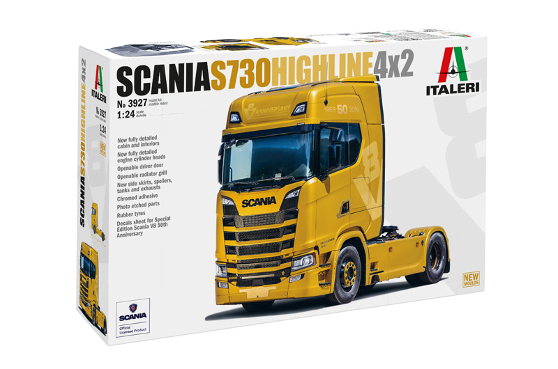 Italeri Scania S730 Highline 4x2 1/24
