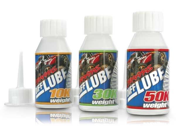 Traxxas Differential Oil Kit (1 each: 10K 30K 50K weights) 3x 50cc