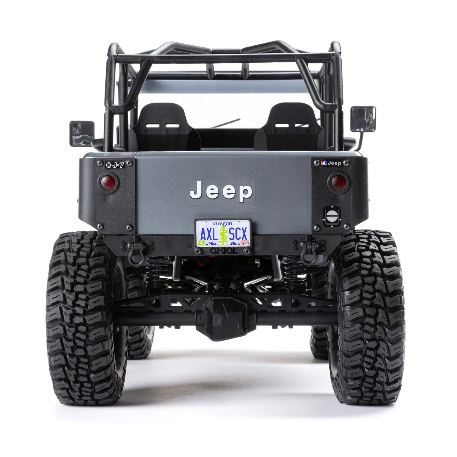 Axial SCX10 III Jeep CJ-7 4WD Brushed RTR Crawler Grey 1/10