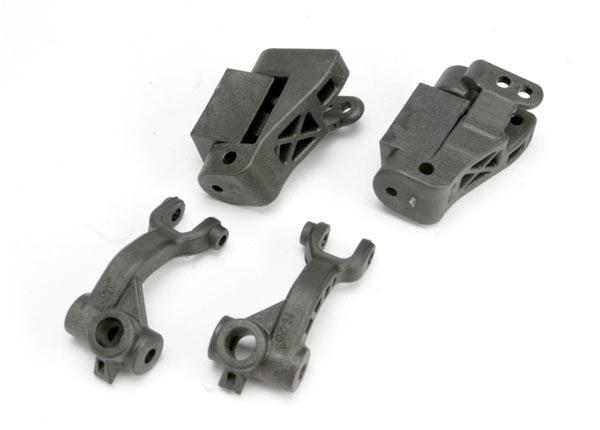 Traxxas Caster blocks, 25-degree (left & right)/ steering blocks, 25-degree (left & right)