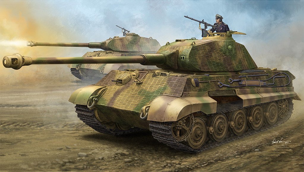 HobbyBoss German Sd.Kfz. 182 King Tiger ''Porsche Turret'' 1/35