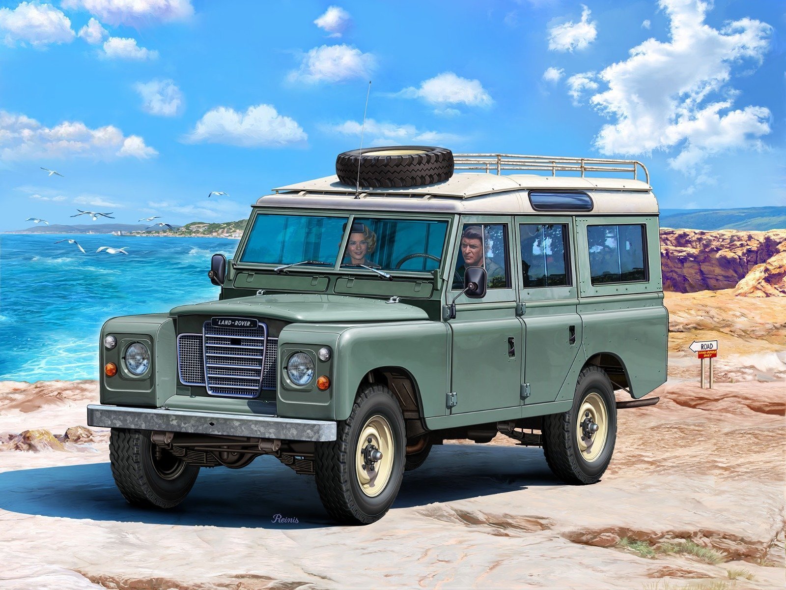 Revell Land Rover Series III LWB 1/24