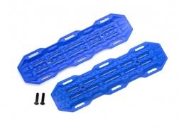Traxxas Traction boards blue/ mounting hardware