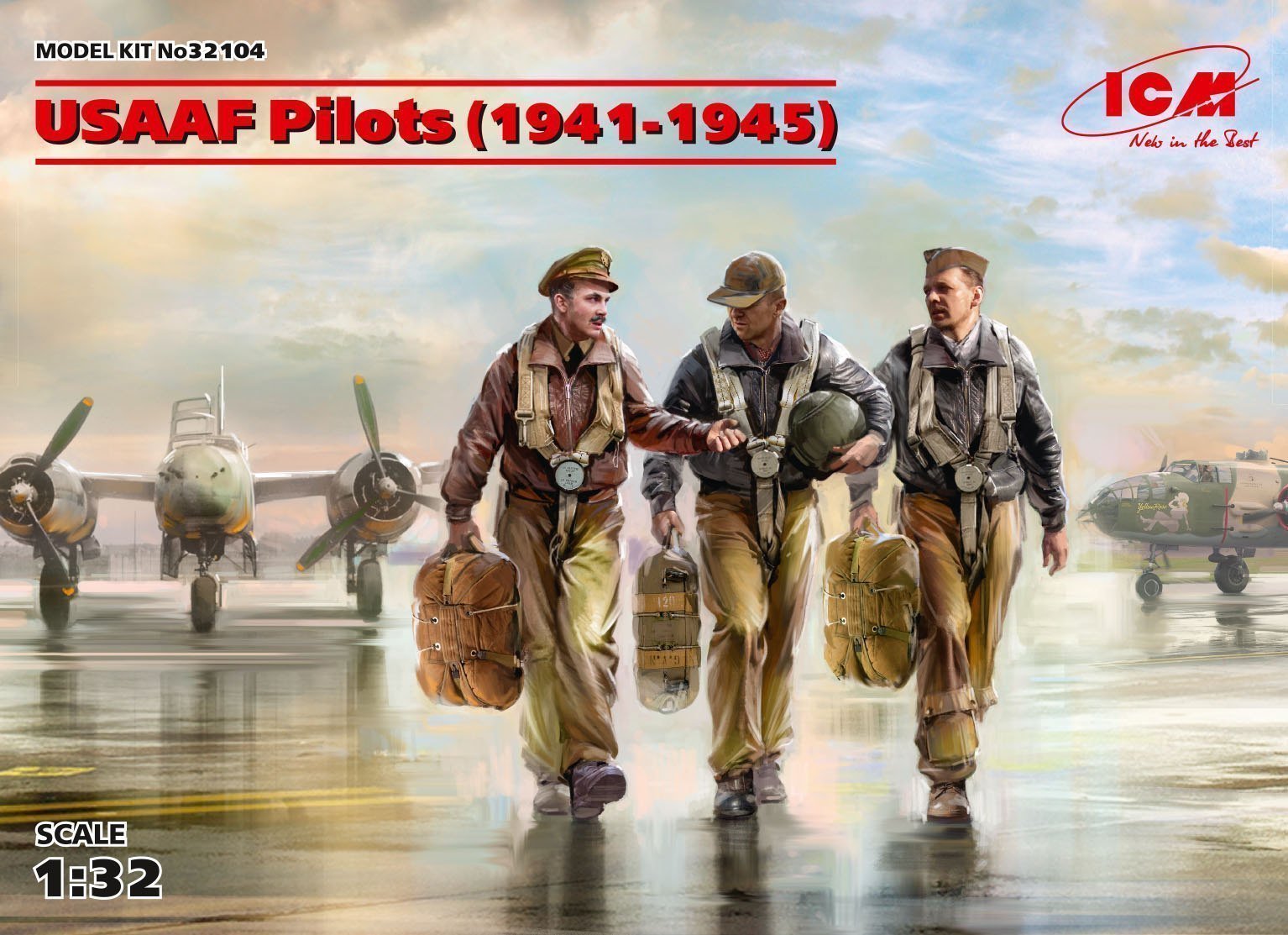 ICM USAAF Pilots (1941-1945) 1/32