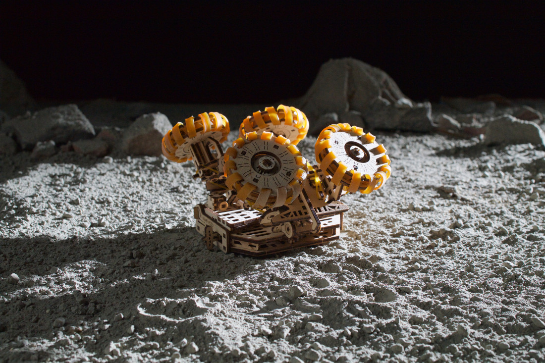 U-Gears NASA Lunar Rover mechanisch houten bouwpakket