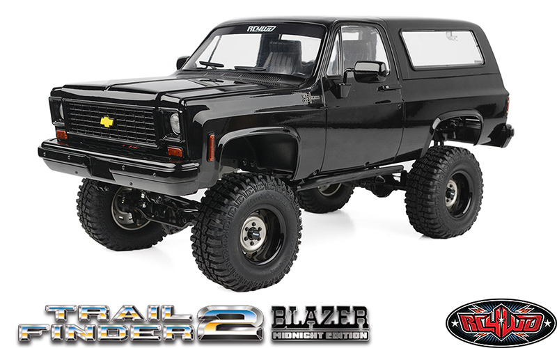 RC4WD Trail Finder 2 with Chevrolet Blazer Midnight Edition Hard Body Set 1/10