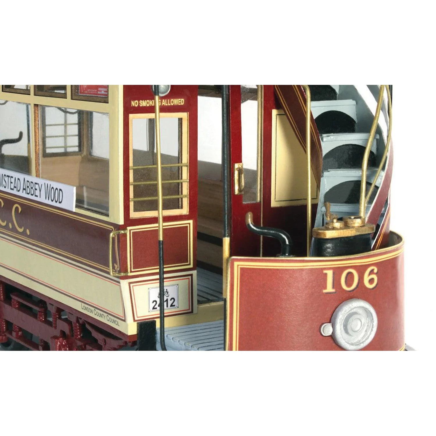 Occre London Tram Houten Bouwdoos 1/24
