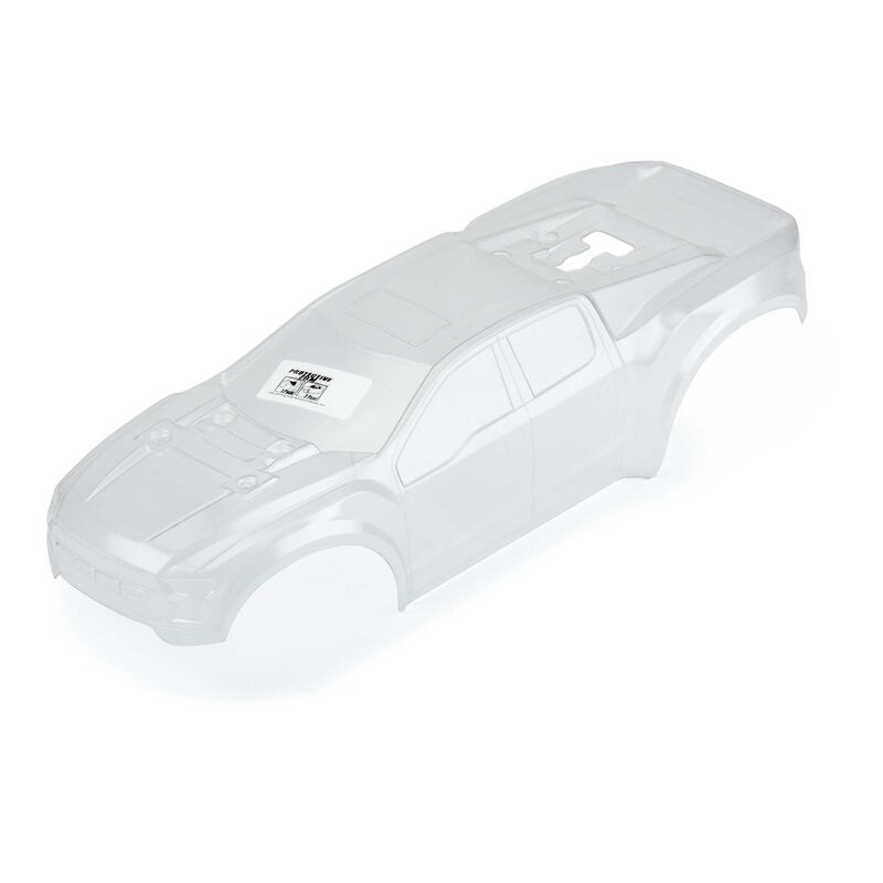 Proline Pre-Cut 2017 Ford F-150 Raptor Clear Body for Rustler 4x4 1/10