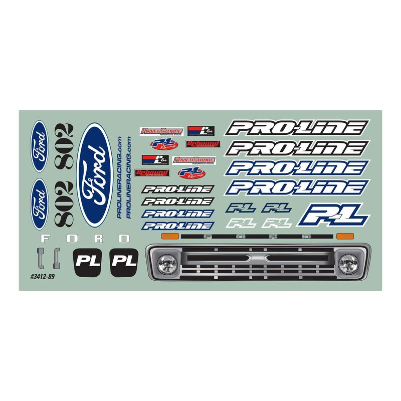 Proline 1966 Ford F-100 Clear Body Stampede 1/10