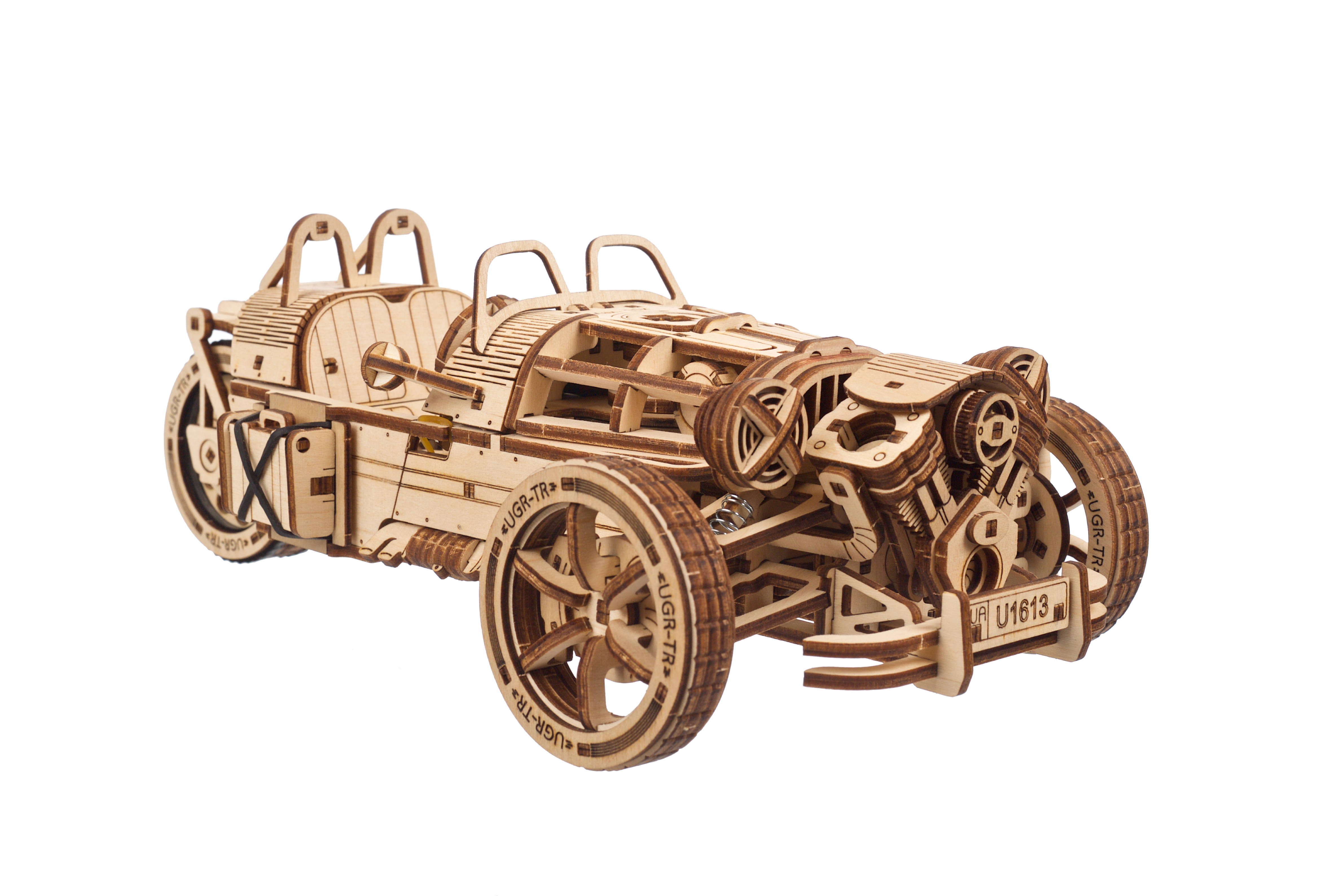 U-Gears Driewieler UGR-S mechanisch houten bouwpakket