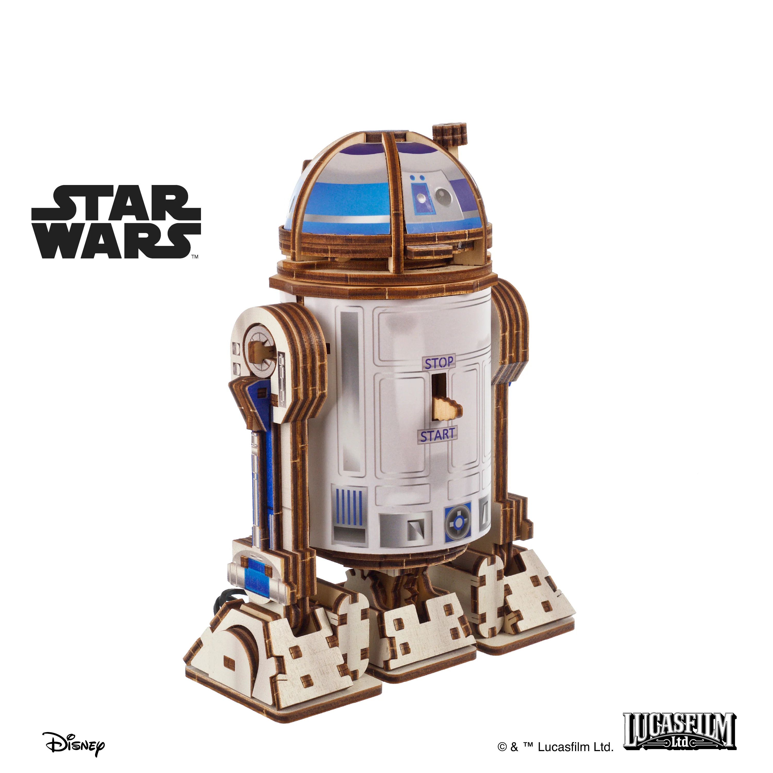 U-Gears R2-D2 Star Wars mechanisch houten bouwpakket