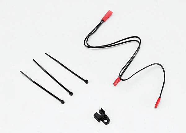Traxxas LED lights center harness Summit (1)/ wire clip (1)
