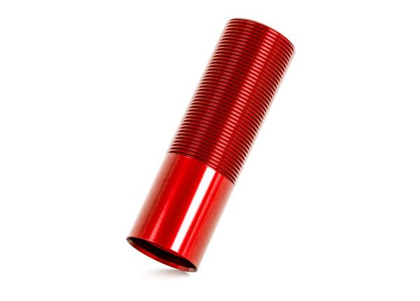 Traxxas Body GT-Maxx shock (aluminum red-anodized) (long) (1)