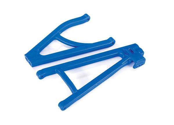 Traxxas Suspension arms, blue, rear (left), heavy duty, adjustable wheelbase (upper (1)/ lower (1))