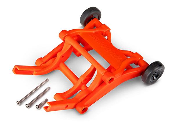 Traxxas Wheelie bar assembled (orange) (fits Slash Stampede Rustler Bandit series)