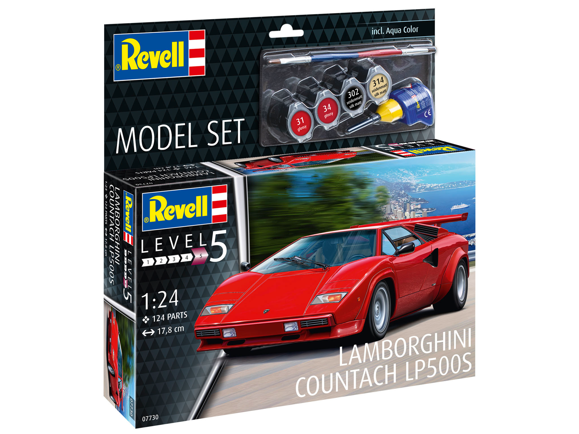 Revell Model Set Lamborghini Countach LP500S 1/24
