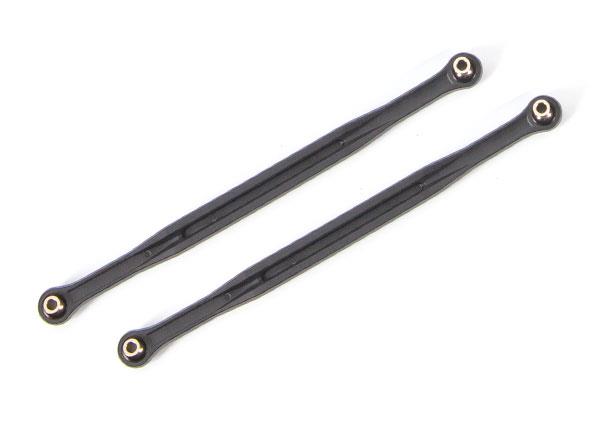 Traxxas Toe links 202.5mm (187.5mm center to center) (black) (2) (for use with #7895 X-Maxx WideMaxx suspension kit)
