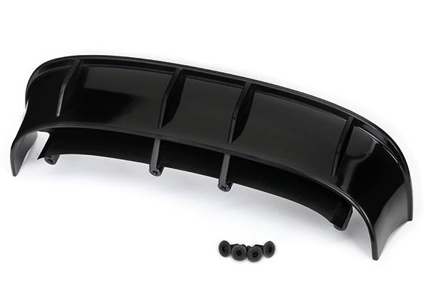 Traxxas Wing Ford Fiesta ST Rally (black)/ hardware