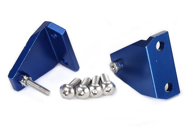 Traxxas Trim tab adjuster (2)/ 4x12mm BCS stainless (4)/ 3x18mm BCS (stainless) (2)/ NL 3.0 (2)