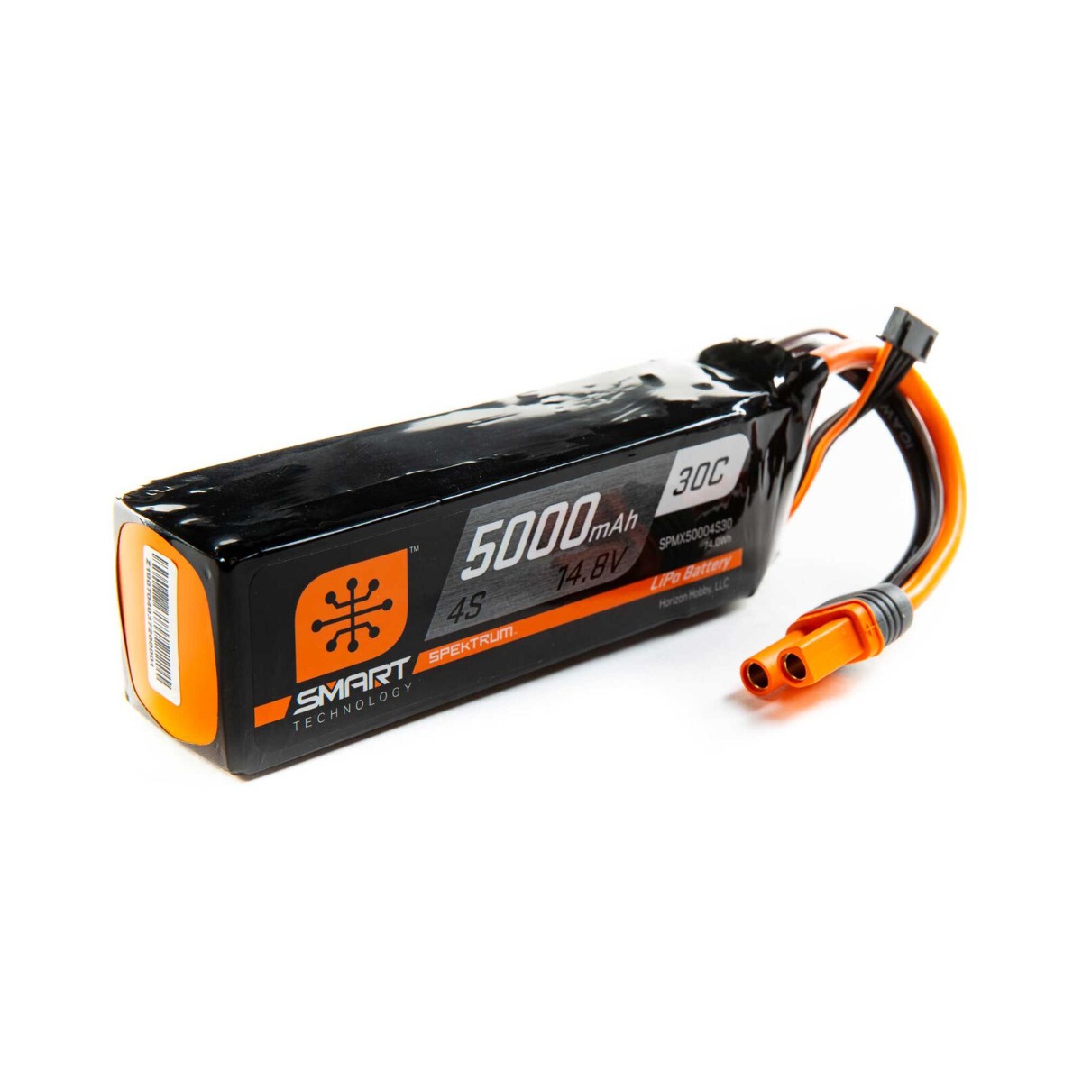 Spektrum 14.8 Volt 5000mAh 4S 30C Smart LiPo  Accu