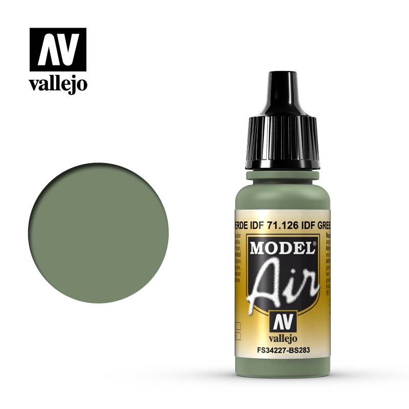 71126 Vallejo IDF/IAF Green Model Air 17ml