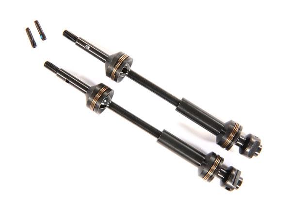 Traxxas Driveshafts Front Steel-Spline Constant-Velocity (complete assembly) (2)