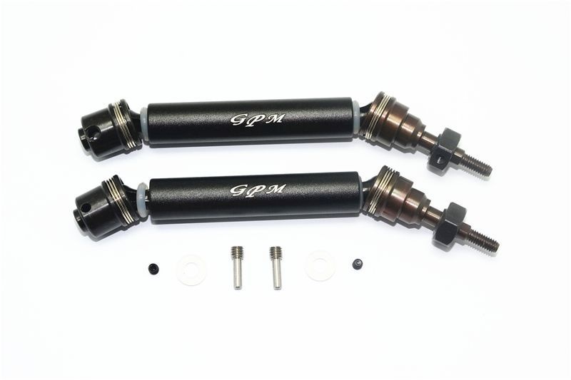 GPM Harden Steel #45 Front Axle with Alloy Body Black (2)