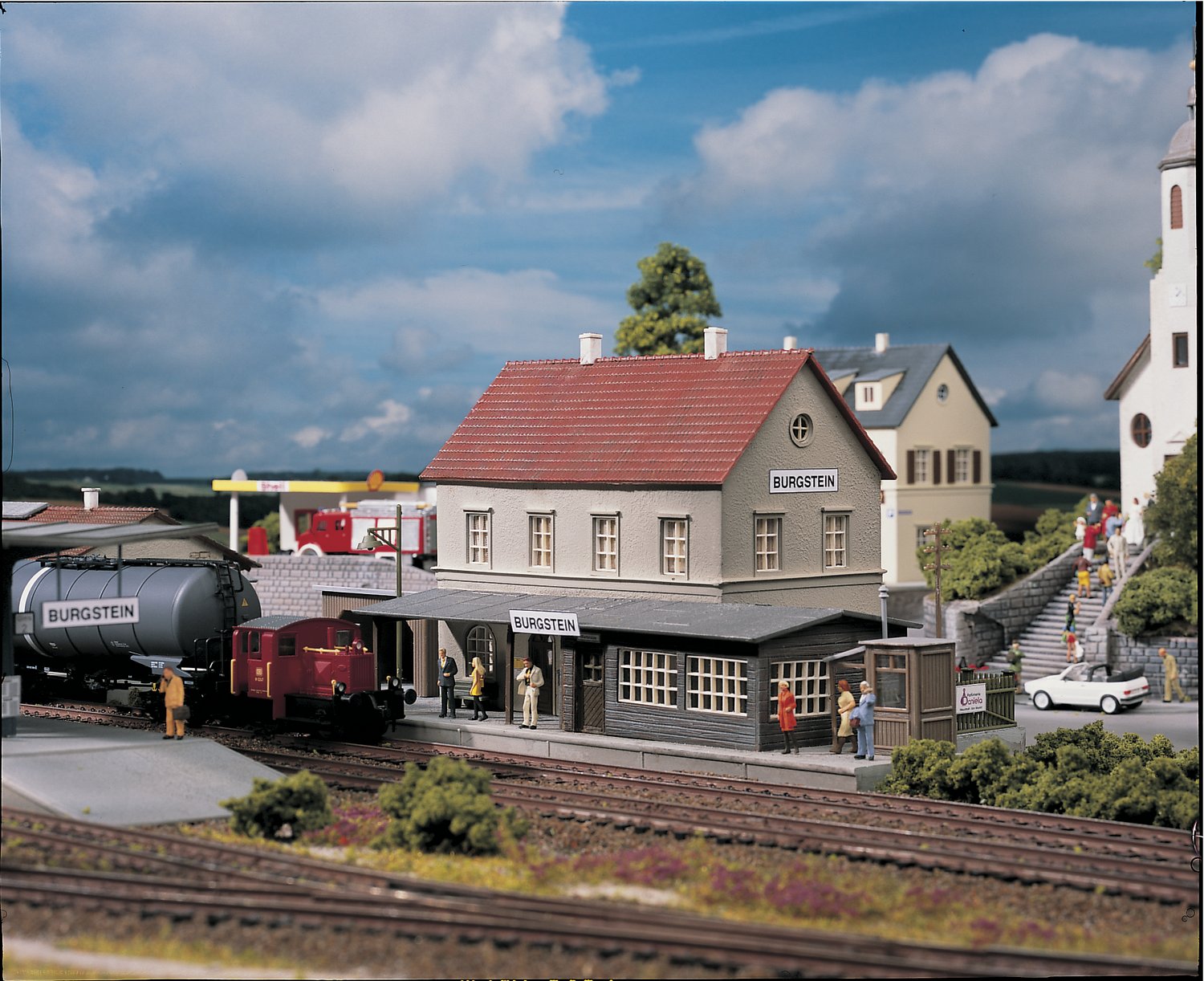 Piko Bahnhof Burgstein / Station Steenwijk H0