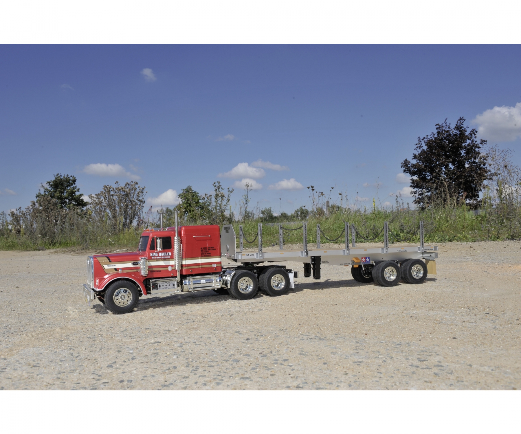 Tamiya Flatbed Semi Trailer 1/14