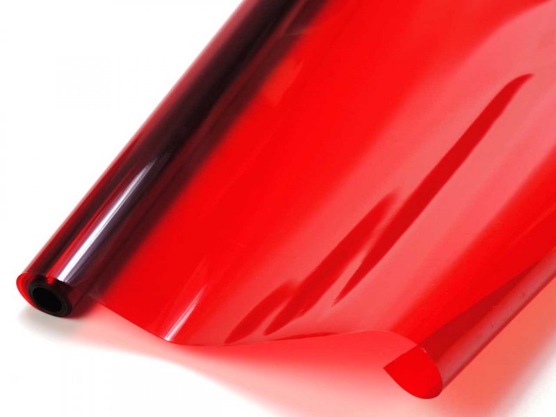 Fix It! Strijkfolie Transparant Rood (2 meter)